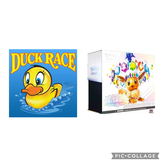 *DUCKY RACE - Prismatic Evolutions ETB